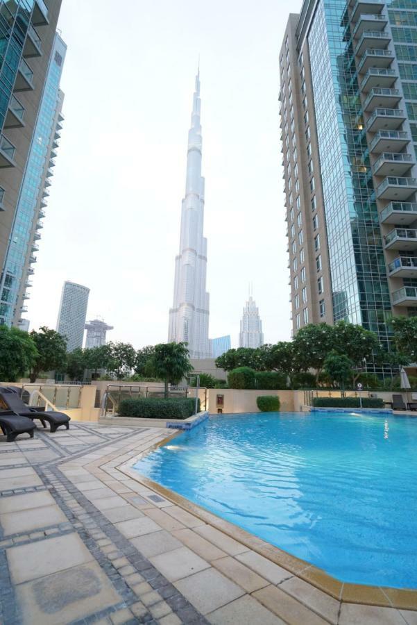 Elite Royal Apartment - Full Burj Khalifa & Fountain View - 2 Bedrooms And 1 Open Bedroom Without Partition Dubaj Kültér fotó